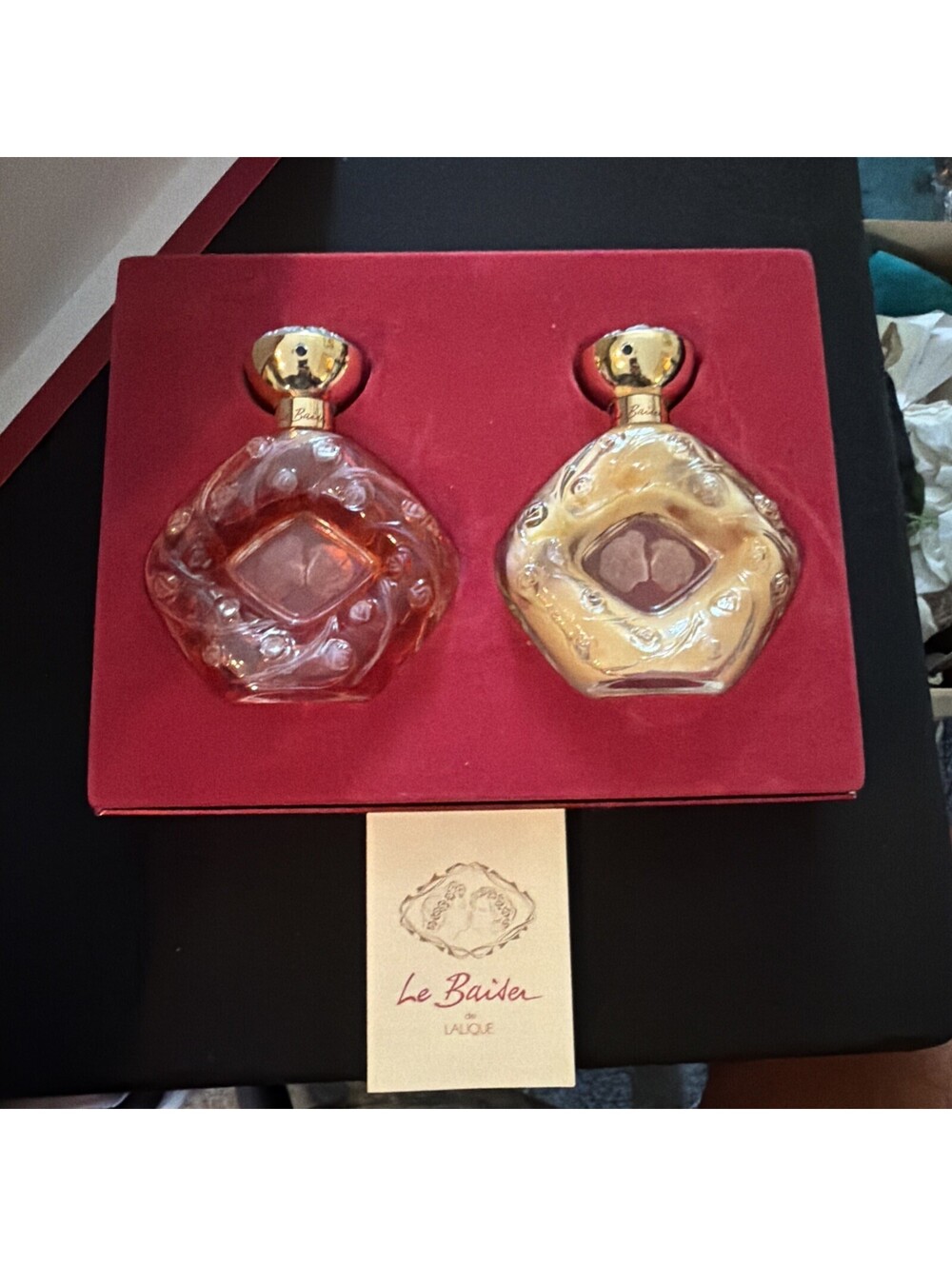 La Baiser de Lalique Discovery Set Eau Parfum Vaporisateur Perfume Spray & Veil